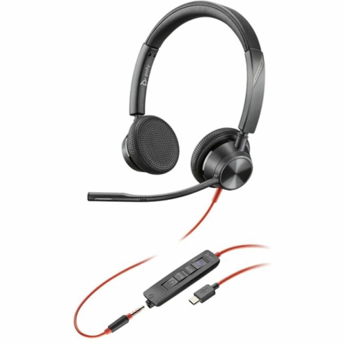 Poly 3325 Blackwire 3325 Microsoft Teams Certified USB-C Headset TAA
