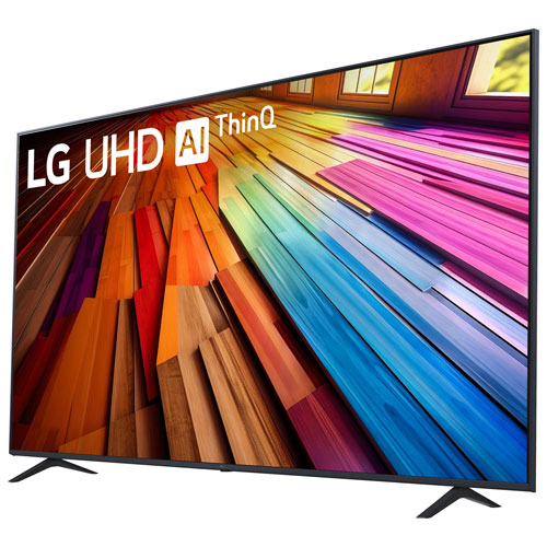 Téléviseur intelligent webOS 24 HDR DEL UHD 4K de 75 po de LG (75UT8000PUA) - 2024 - Exclusivité Best Buy