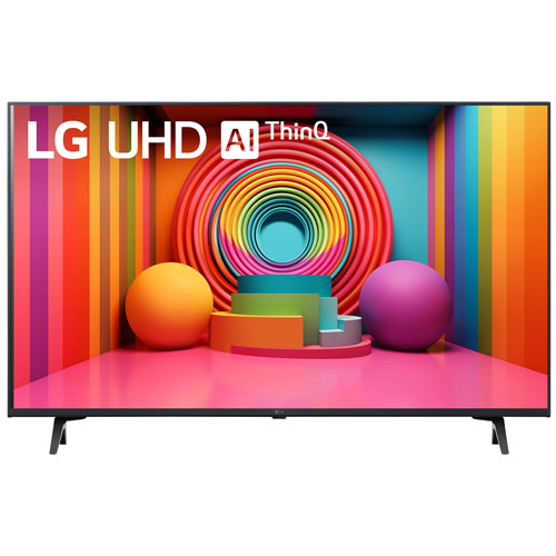 LG 43" 4K UHD HDR LED webOS AI ThinQ Smart TV - 2024