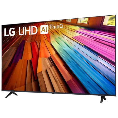 Téléviseur intelligent webOS 24 HDR DEL UHD 4K de 65 po de LG (65UT8000PUA) - 2024 - Exclusivité Best Buy