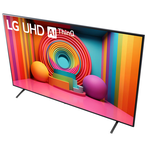 Téléviseur intelligent webOS HDR DEL UHD 4K de 75 po avec AI ThinQ de LG (75UT7590PUA) - 2024