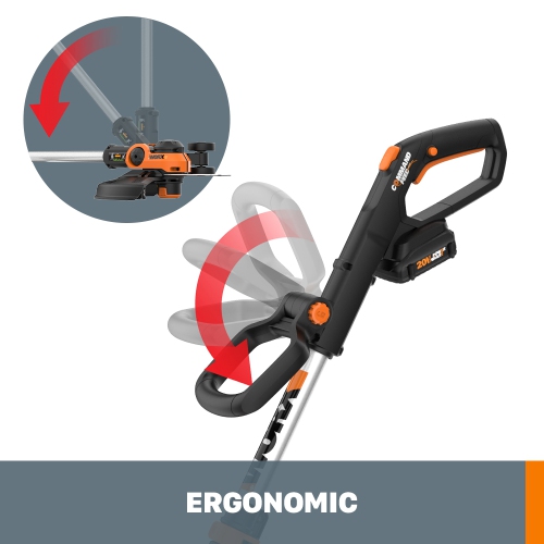 Worx WG163.8 20V Power Share GT 3.0 12" String Trimmer