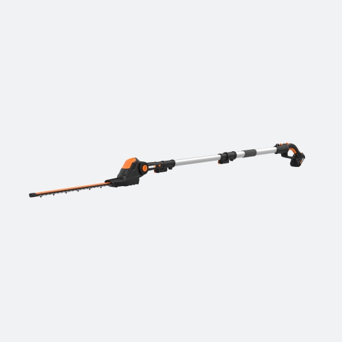 Worx WG252 20V Power Share Cordless 20" 2-in-1 Hedge Trimmer with attachment capabilities