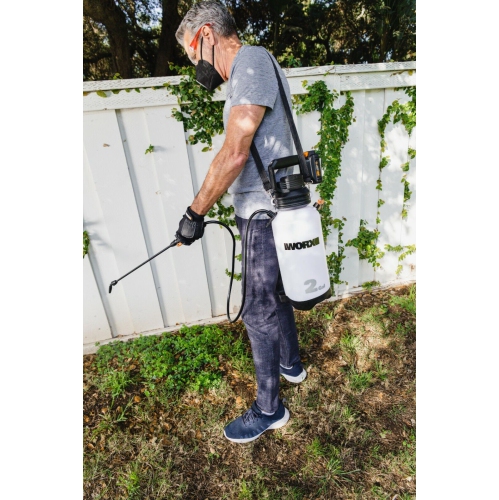 Pulvérisateur de pelouse électrique sans fil WORX WG829 20&nbsp;V, 2 gallons