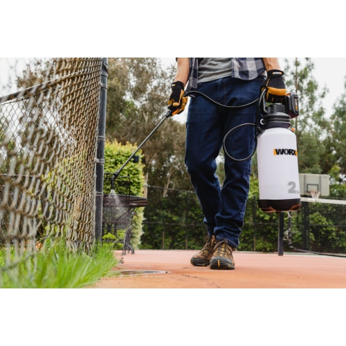 Pulvérisateur de pelouse électrique sans fil WORX WG829 20&nbsp;V, 2 gallons