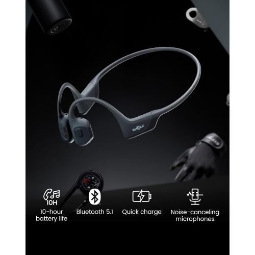 Shokz OpenRun Pro Mini Premium Bone Conduction Open-Ear Bluetooth Sport Headphones by SHOKZ - Refurbished condition - Image 4