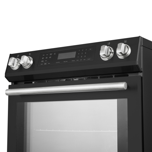 Forno Espresso Donatello 30-Inch Slide-In Induction Range Black