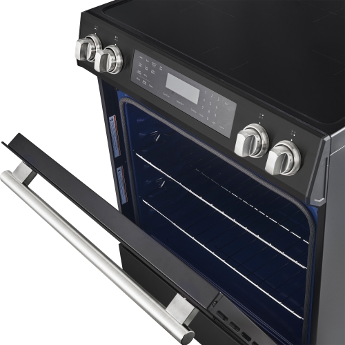 Forno Espresso Donatello 30-Inch Slide-In Induction Range Black