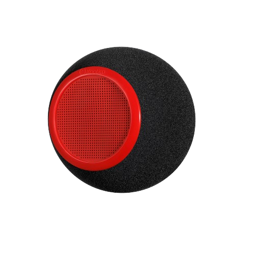 Kaotica Eyeball Black | vocal Booth - camion de pompier Rouge