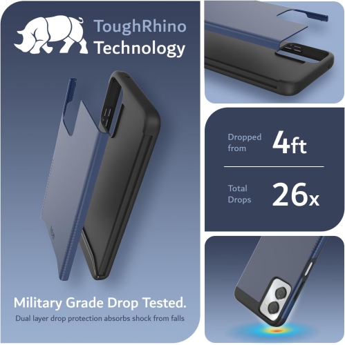 Étui double couche Merge de TUDIA pour Moto G Power 5G 2024 de Motorola - Indigo