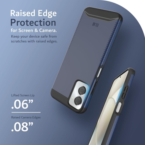 Étui double couche Merge de TUDIA pour Moto G Power 5G 2024 de Motorola - Indigo