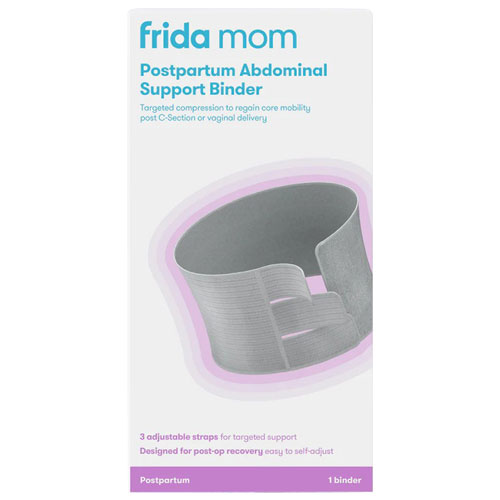 Ceinture abdominale de postpartum à 3 sangles ajustables de Frida Mom