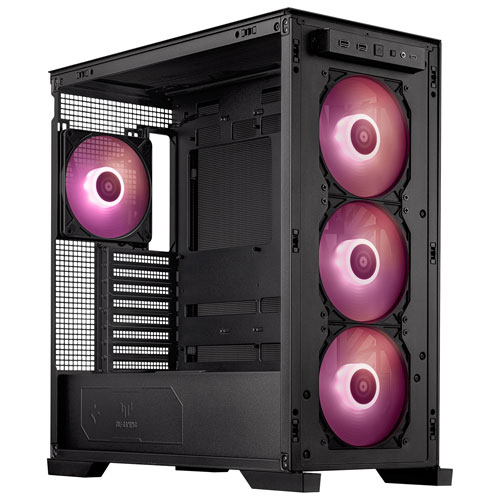 Image 1 of 20.. ASUS TUF Gaming GT302 ARGB ATX Mid-Tower Case - Black