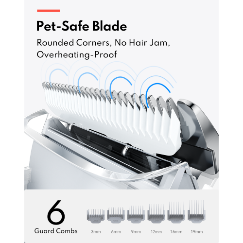 HomeRunPet Ultra Quiet Dog Vacuum for Shedding