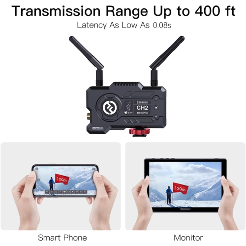 Open Box - Hollyland Mars 400S PRO Wireless SDI HDMI Video Transmitter and Receiver