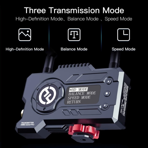 Open Box - Hollyland Mars 400S PRO Wireless SDI HDMI Video Transmitter and Receiver