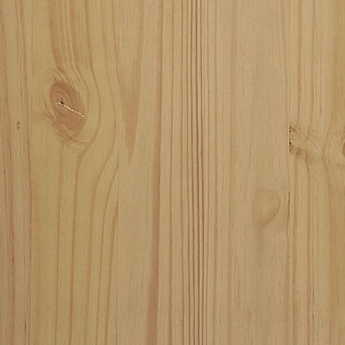 vidaXL Lamp Table FLORO Wax Brown 55x55x54 cm Solid Wood Pine