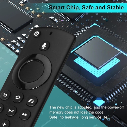 Replacement Voice Remote Control L5B83H with Power and Volume Control Fit for 2nd Gen Fire TV Cube and Fire TV Stick