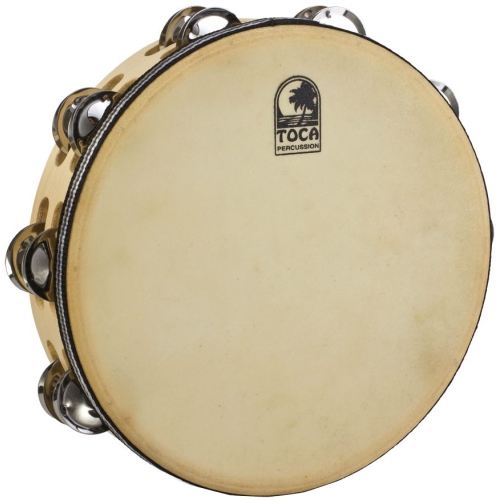 Toca Player Series Wood Tambourine - Double Row 10