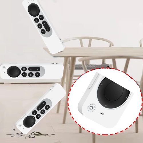 Non-Slip Durable Silicone Case for Apple TV 4K Siri Remote 2nd Gen