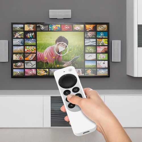 Non-Slip Durable Silicone Case for Apple TV 4K Siri Remote 2nd Gen