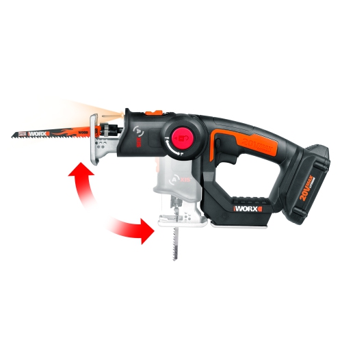 Worx - 20V Power Share Axis Cordless Reciprocating & Jig Saw