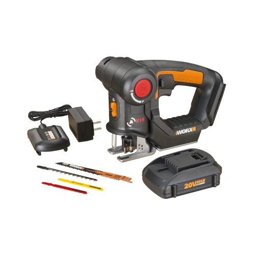 Worx - 20V Power Share Axis Cordless Reciprocating & Jig Saw