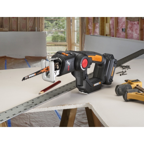 Worx - 20V Power Share Axis Cordless Reciprocating & Jig Saw