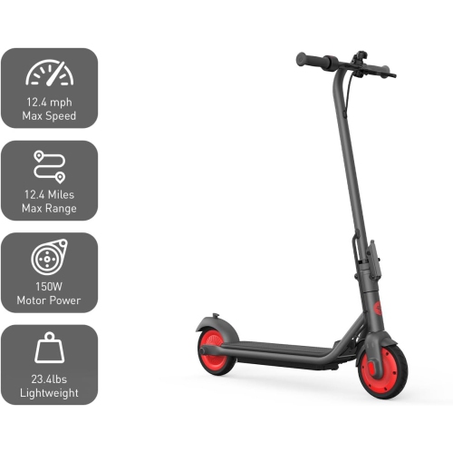 Remis à neuf - trottinette électrique pour enfants Ninebot ZING C20 de Segway - 10 ans et plus