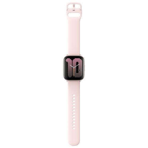 Amazfit Active Smartwatch with Heart Rate Monitor - Petal Pink