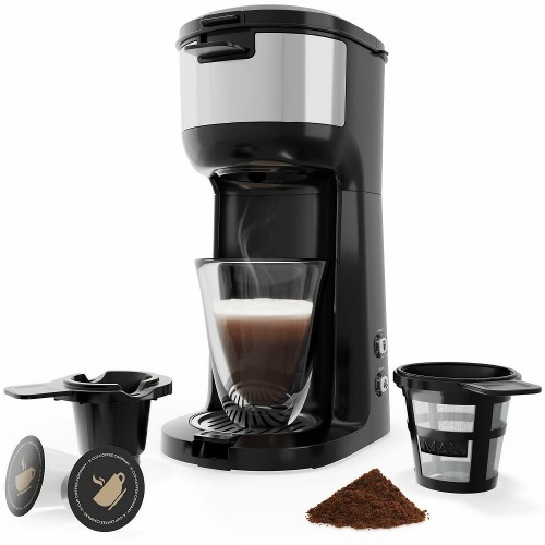 SBOLY 2 in 1 Coffee Maker Compact Single Serve Coffee Maker for K Cup Ground Coffee Best Buy Canada