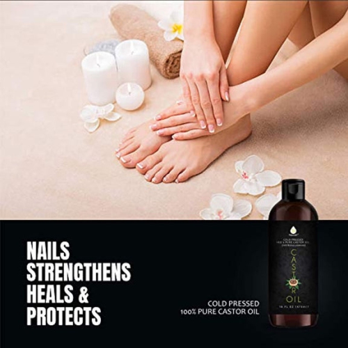 Pursonic Cold Pressed 100% Castor Oil 16oz