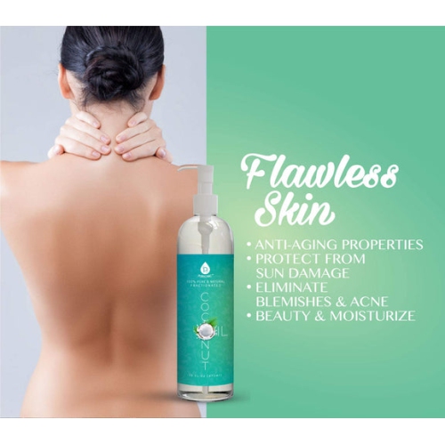 Huile de noix de coco fractionnée Pure & Natural 100 % 16 OZ DE Pursonic