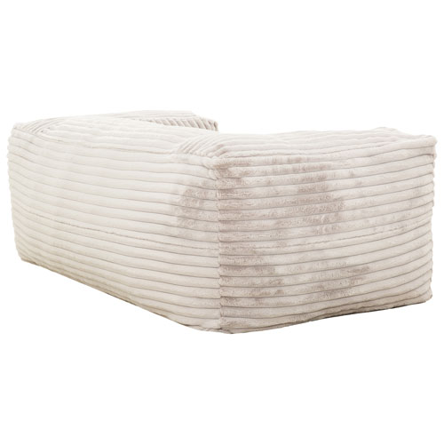 Sealy Redd Memory Foam Corduroy Bean Bag Sofa - Taupe