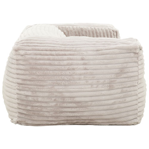 Sealy Redd Memory Foam Corduroy Bean Bag Sofa - Taupe