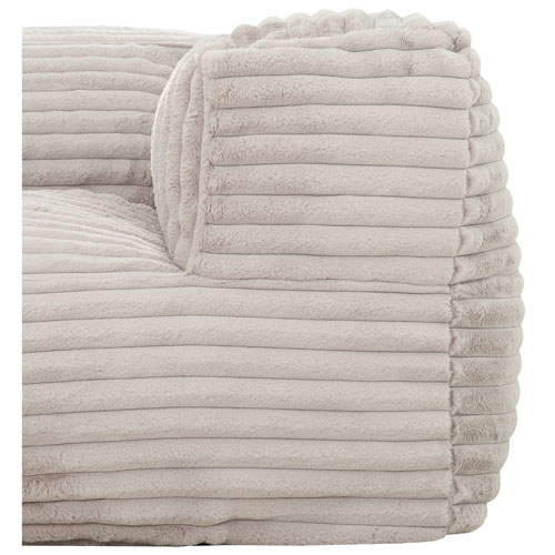 Sealy Redd Memory Foam Corduroy Bean Bag Sofa - Taupe