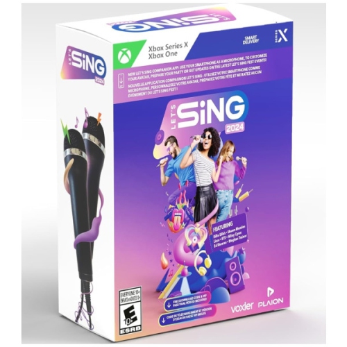 Lets Sing 2024 + 2 Microphones Bundle