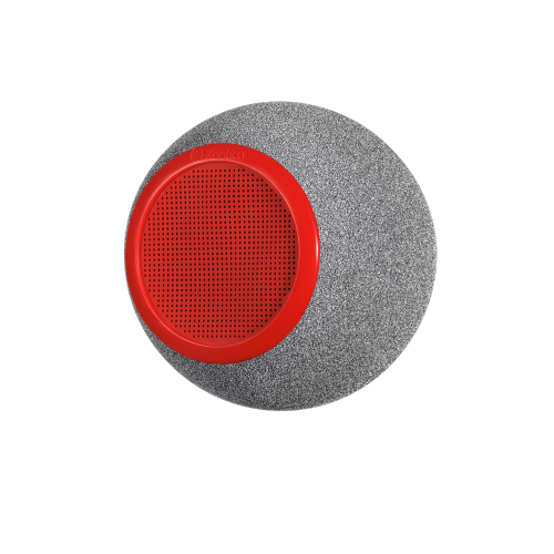 Kaotica Eyeball Silver| vocal Booth - camion de pompier Rouge