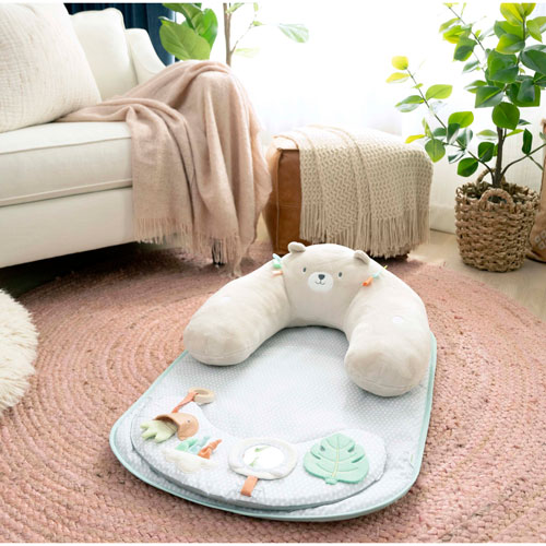 Tapis d'activité 4-en-1 Cozy Prop Sit Up & Prop d'Ingenuity - Nate