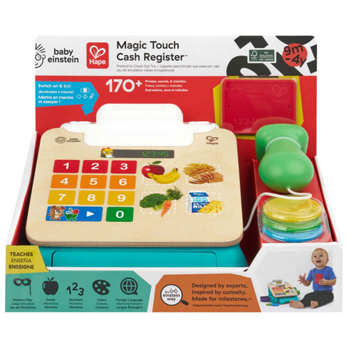 Baby Einstein + Hape Magic Touch Cash Register