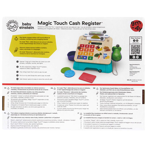 Baby Einstein + Hape Magic Touch Cash Register
