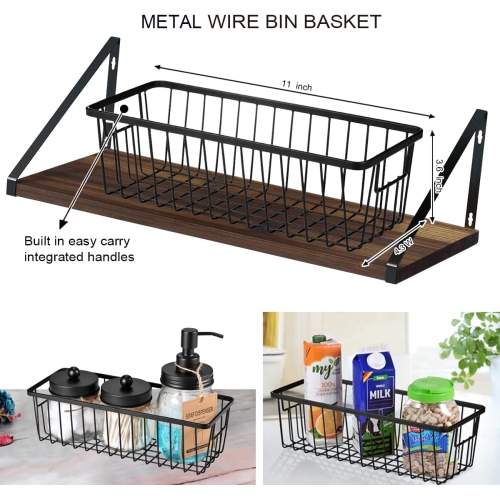 NIERBO Black 6 Pieces Premium Mason Jar Bathroom Accessories Set - Rustic Farmhouse Decor, for Bathroom, Kitchen