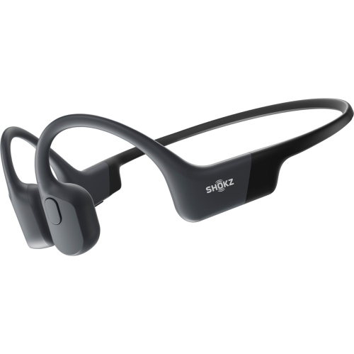 Open Box - Shokz OpenRun Bone Conduction Open-Ear Endurance Headphones - Black