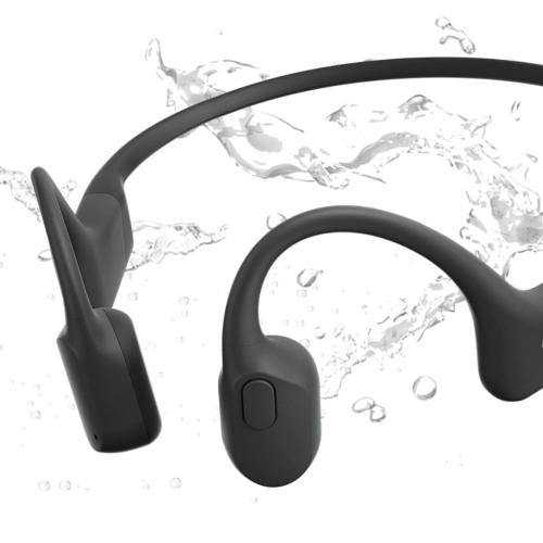 Open Box - Shokz OpenRun Bone Conduction Open-Ear Endurance Headphones - Black