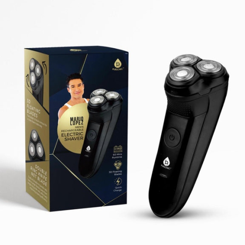 Pursonic - Mario Lopez Men's Rechargeable Electric Shaver