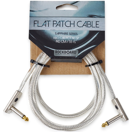 Câble de raccordement plat de la série Warwick Sapphire - 55-1/8