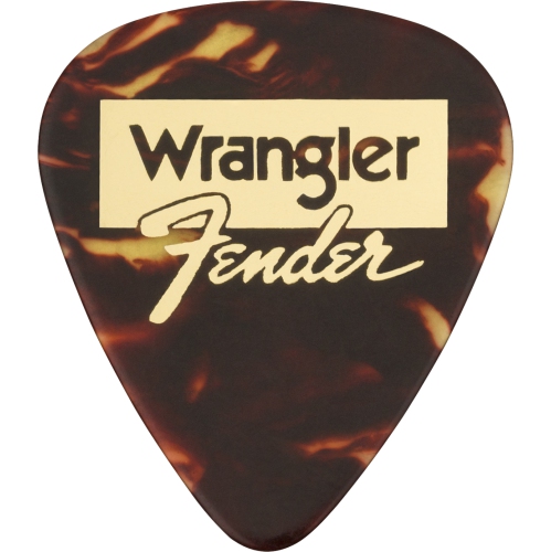 Médiators x Wrangler de Fender - Paquet de 8 Tortoiseshell 351