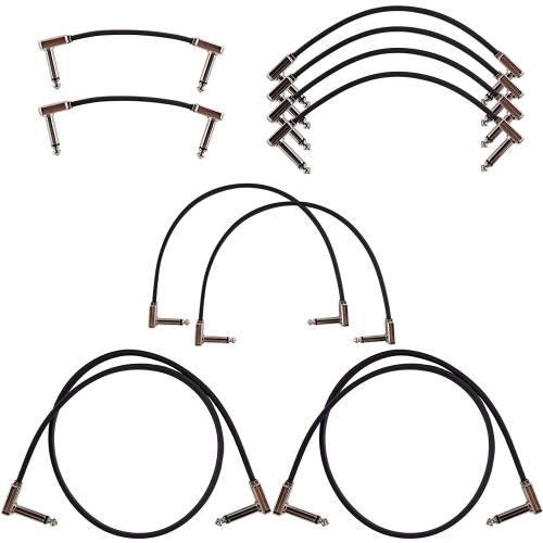 Ernie Ball Flat Ribbon Patch Cable Multi-Pack