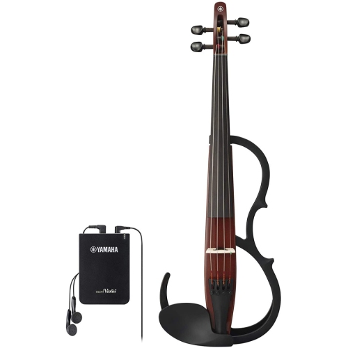 Yamaha Silent Series YSV104 Electric Violin - Brown