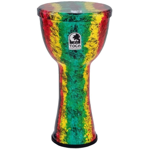 Toca Freestyle Lightweight Series Djembe - 10 Rasta